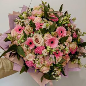 Bukiet różowa subtelność