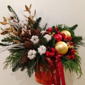 FLOWER BOX ŚWIĄTECZNY 3