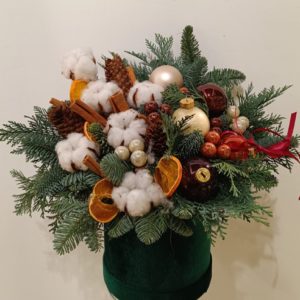 FLOWER BOX ŚWIĄTECZNY 4